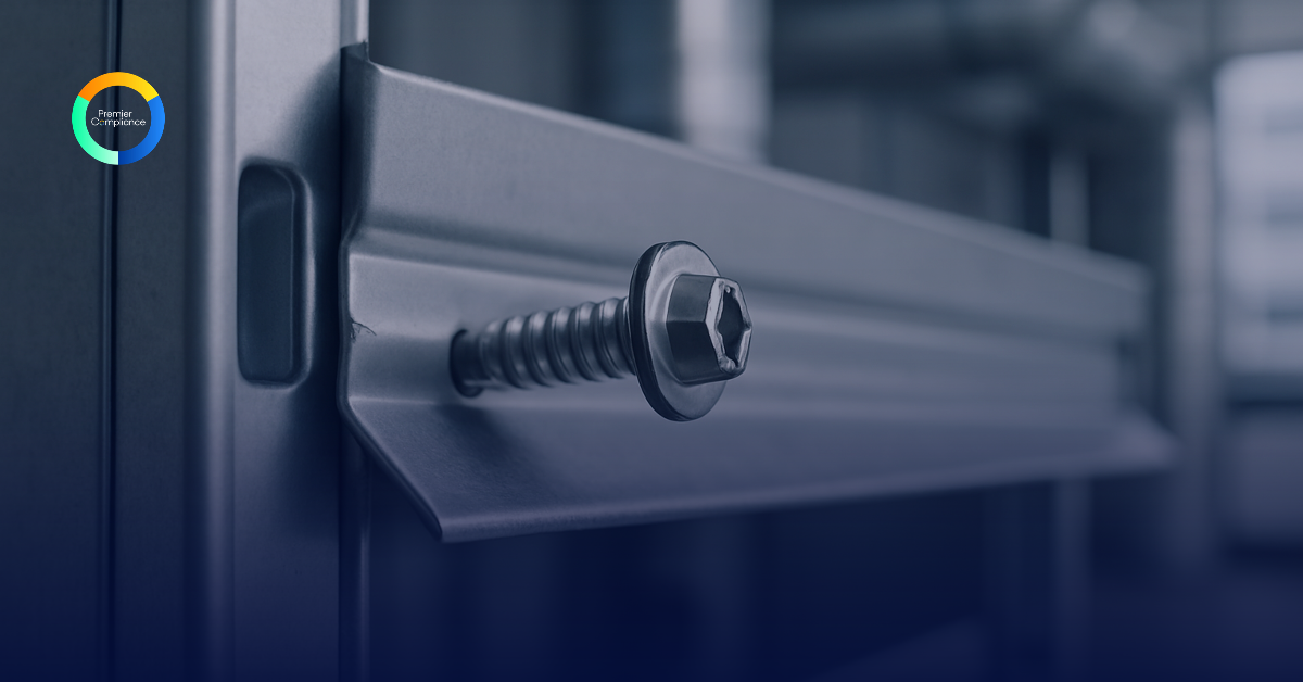 The issues tek screws cause fire dampers